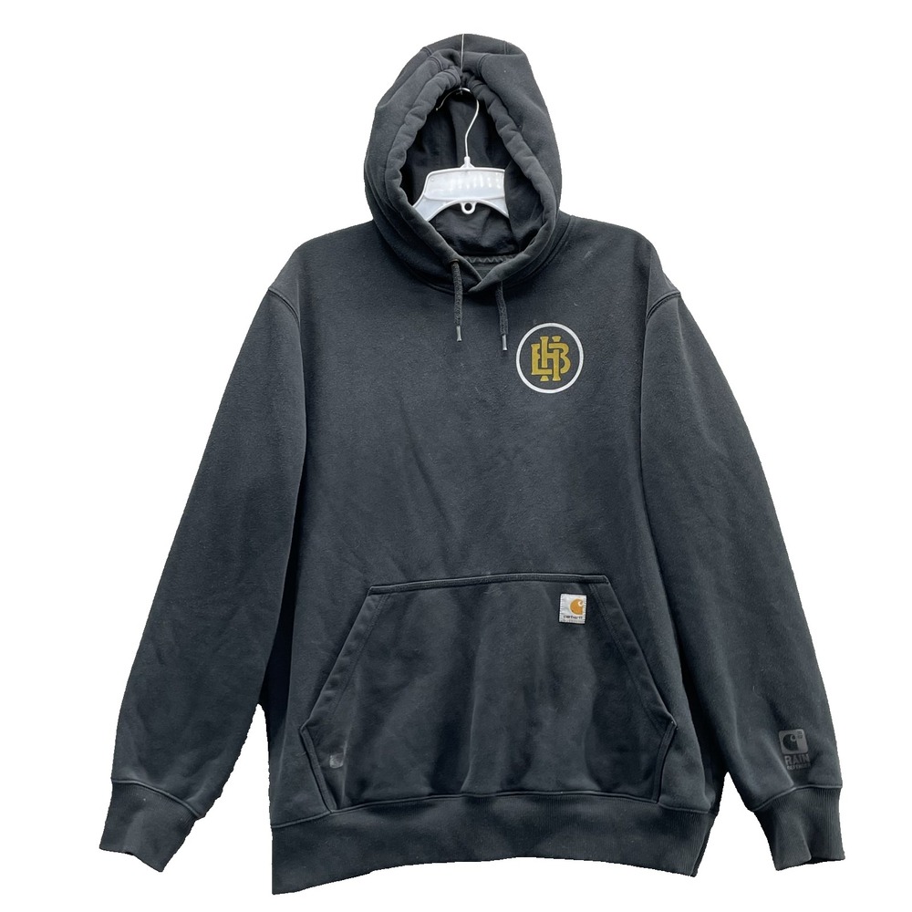 Carhartt Rain Defender Hoodie Men's Large Outdoor Workwear Skate Gym Streetwear